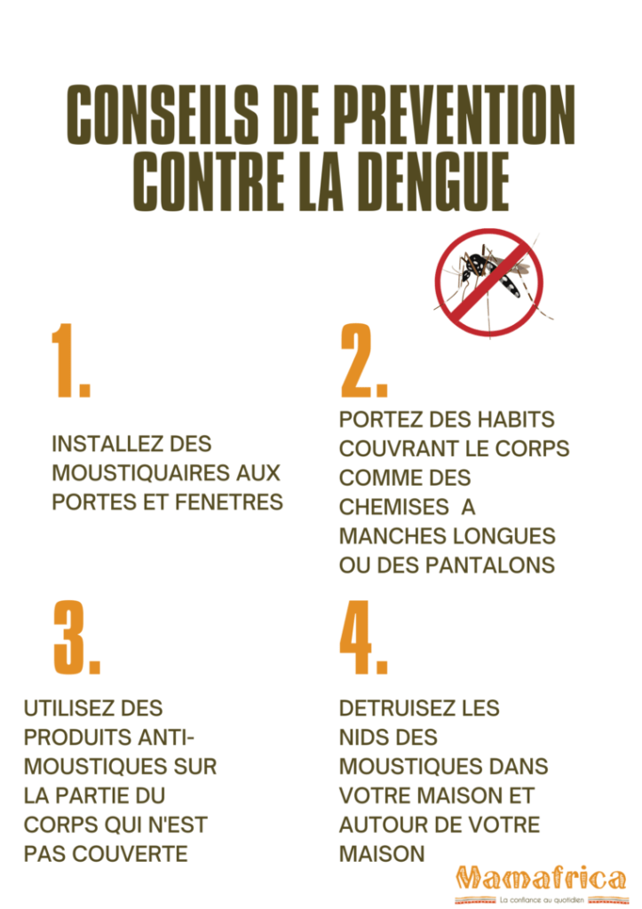 Conseils de prévention contre la Dengue